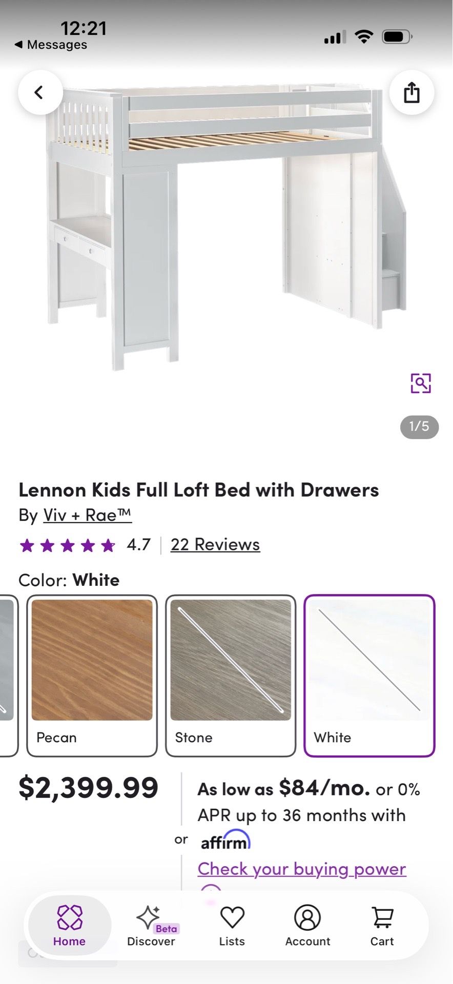 Loft bed