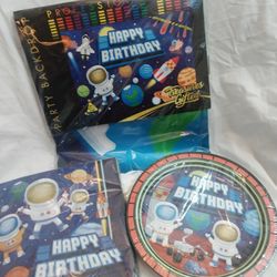 Space Explorer Birthday Party Supplies