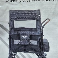 Wagon Stroller With Canopy 
