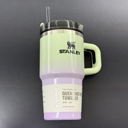 Stanley x Target HYPNOTIC GREEN Halloween 2025 Quencher 20oz Tumbler Cup NWT