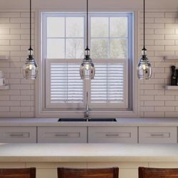 Gardiner 1-Light Black Mini Pendant with Smoke Tint Glass Shade