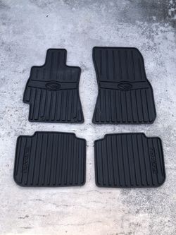 All weather floor mats-Subaru Legacy