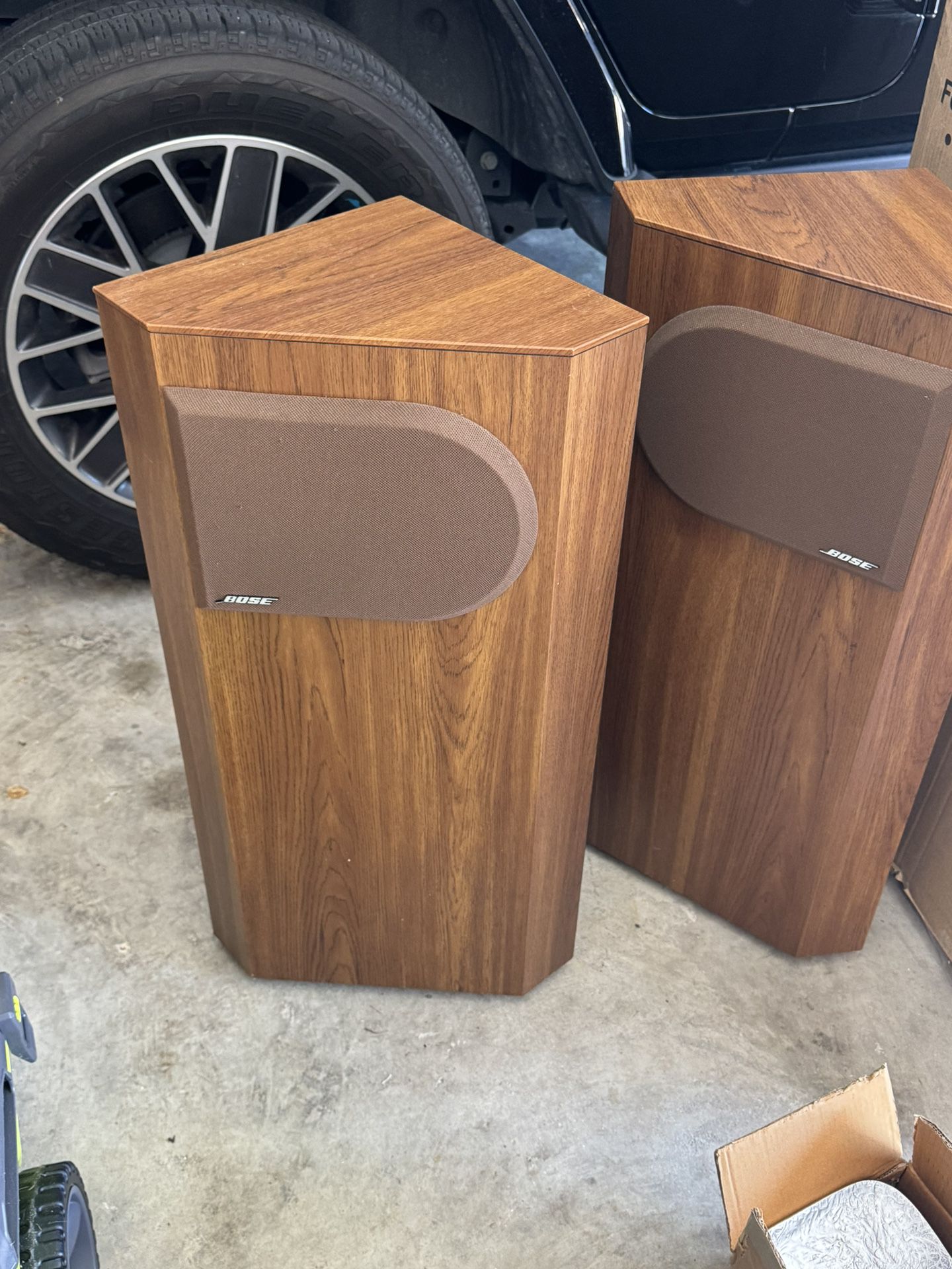 Bose Wood Speakers 