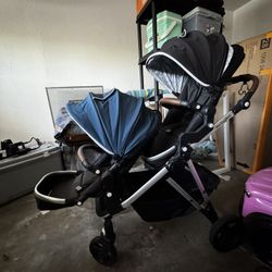 Mocking Bird Double Stroller