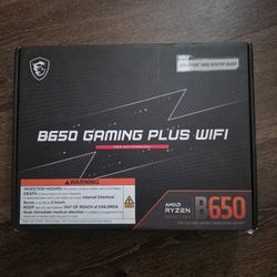 MSI B650 GAMING PLUS WIFI AM5 AMD B650 ATX Motherboard