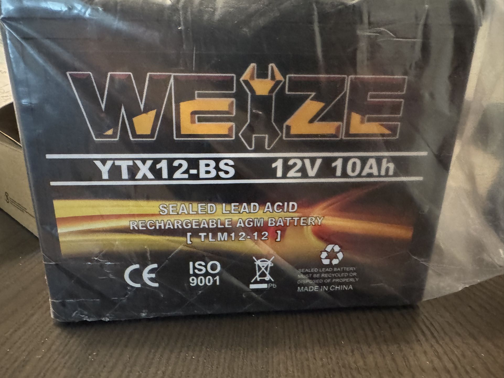 12v 10a Battery