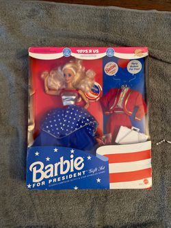 1991 president Barbie new in box