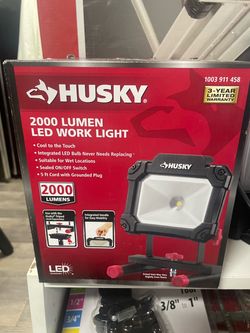 Husky 2000 Lumen LED Work Light