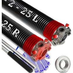 Garage Door Torsion Spring Set (.225 X 2 X 25”)