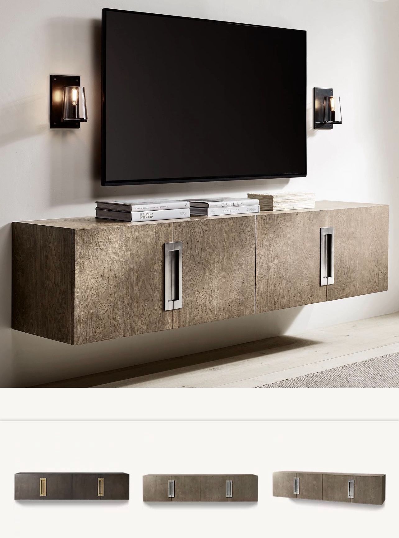 RESTORATION HARDWARE Media Console, image size:1284x1729