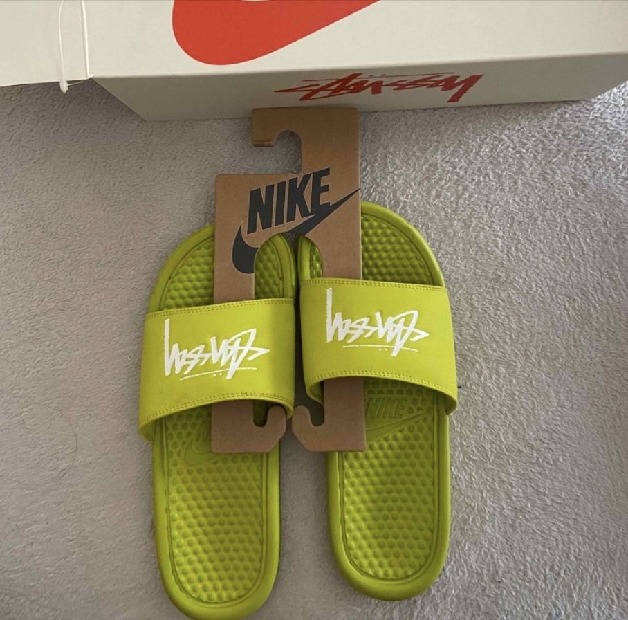 Nike Stussy Slides Size 11