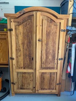 Wooden chest