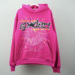 Pink and purple Spider hoodie