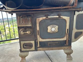 The great majestic antique stove and oven and grill