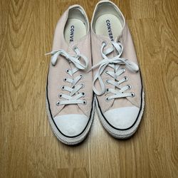 Converse light pink size 10