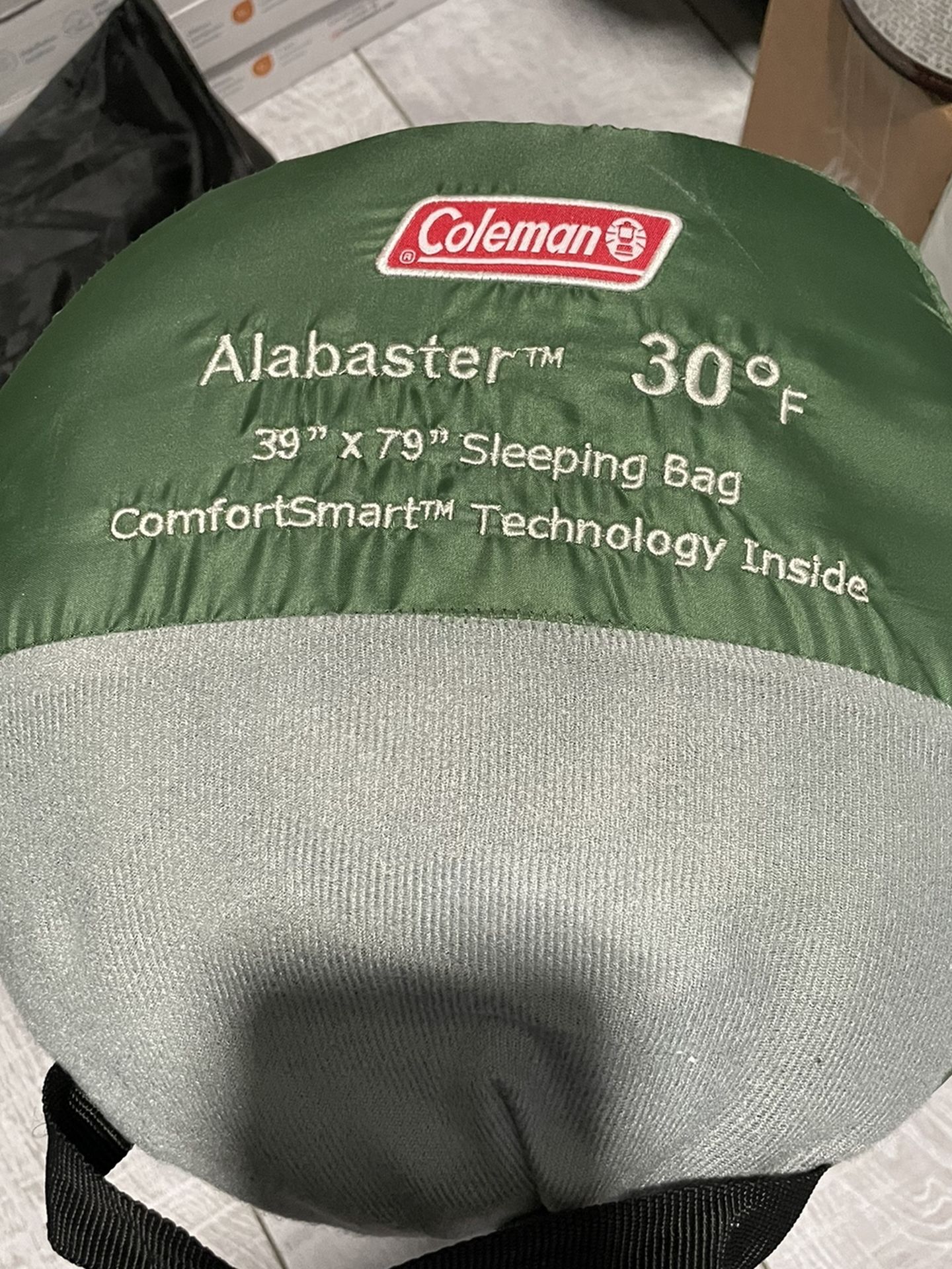 Coleman Alabaster 30F adult sleeping bag - New !