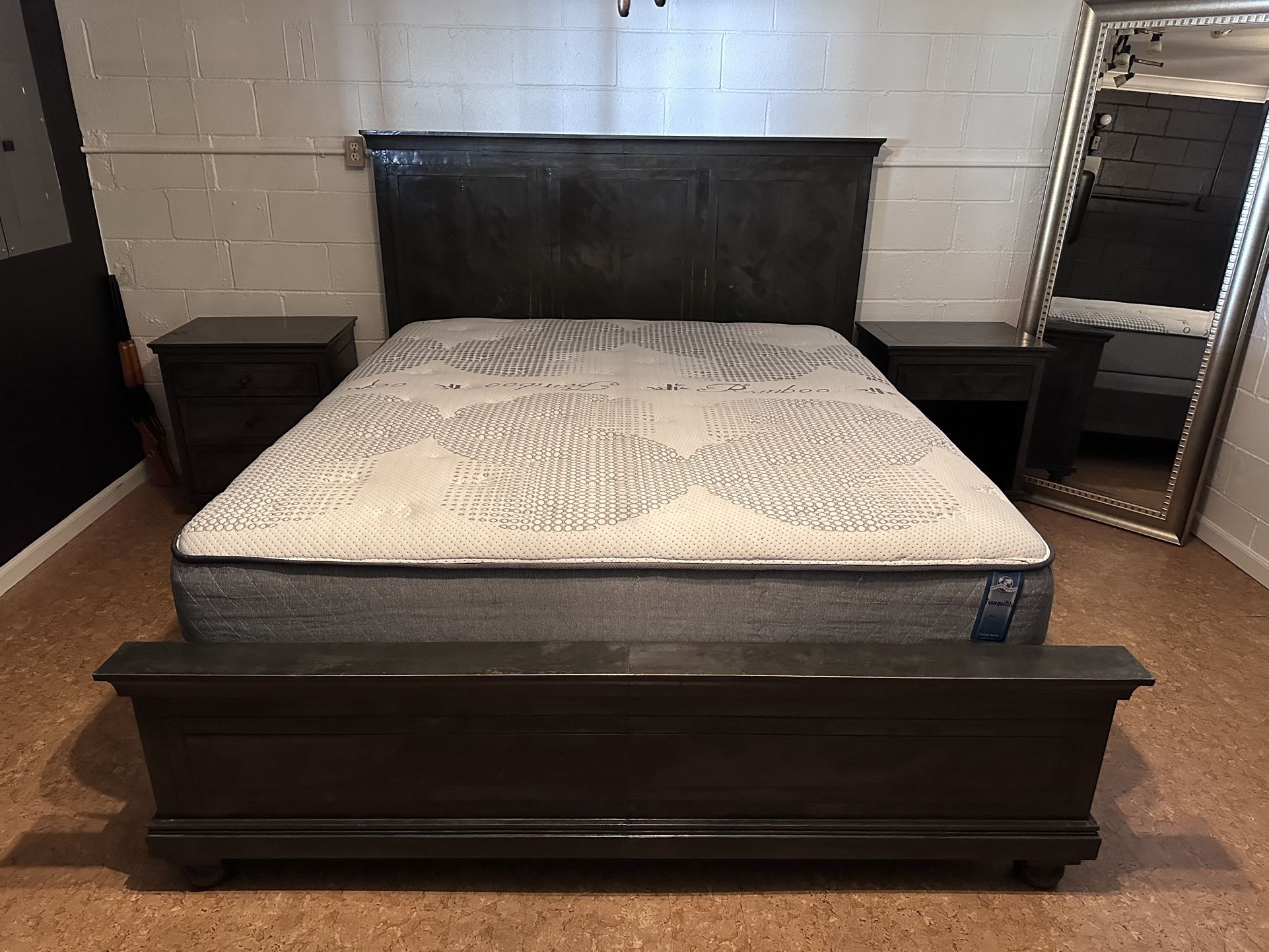 RH Zinc bedroom Set