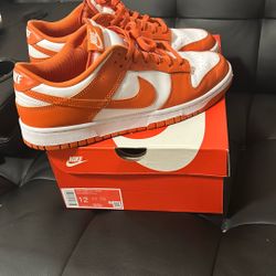 Orange Dunks 