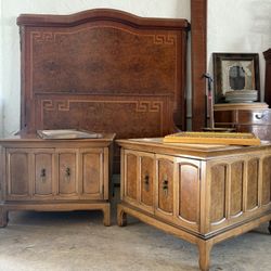 2 End Tables  vintage antique