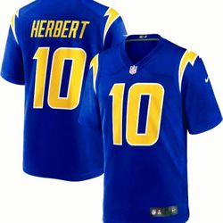 Justin Herbert Chargers Jersey XL Stitched 