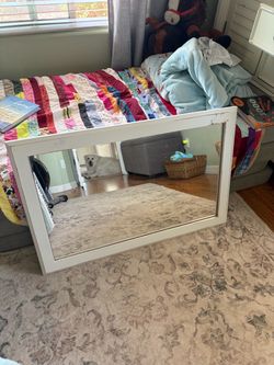 Mirror, White Frame 34x22