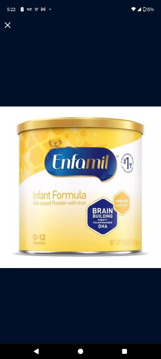 4 Enfamil Cans