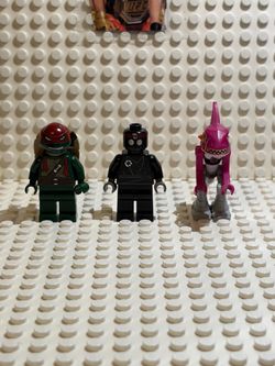 Lego Ninja Turtles minifigures