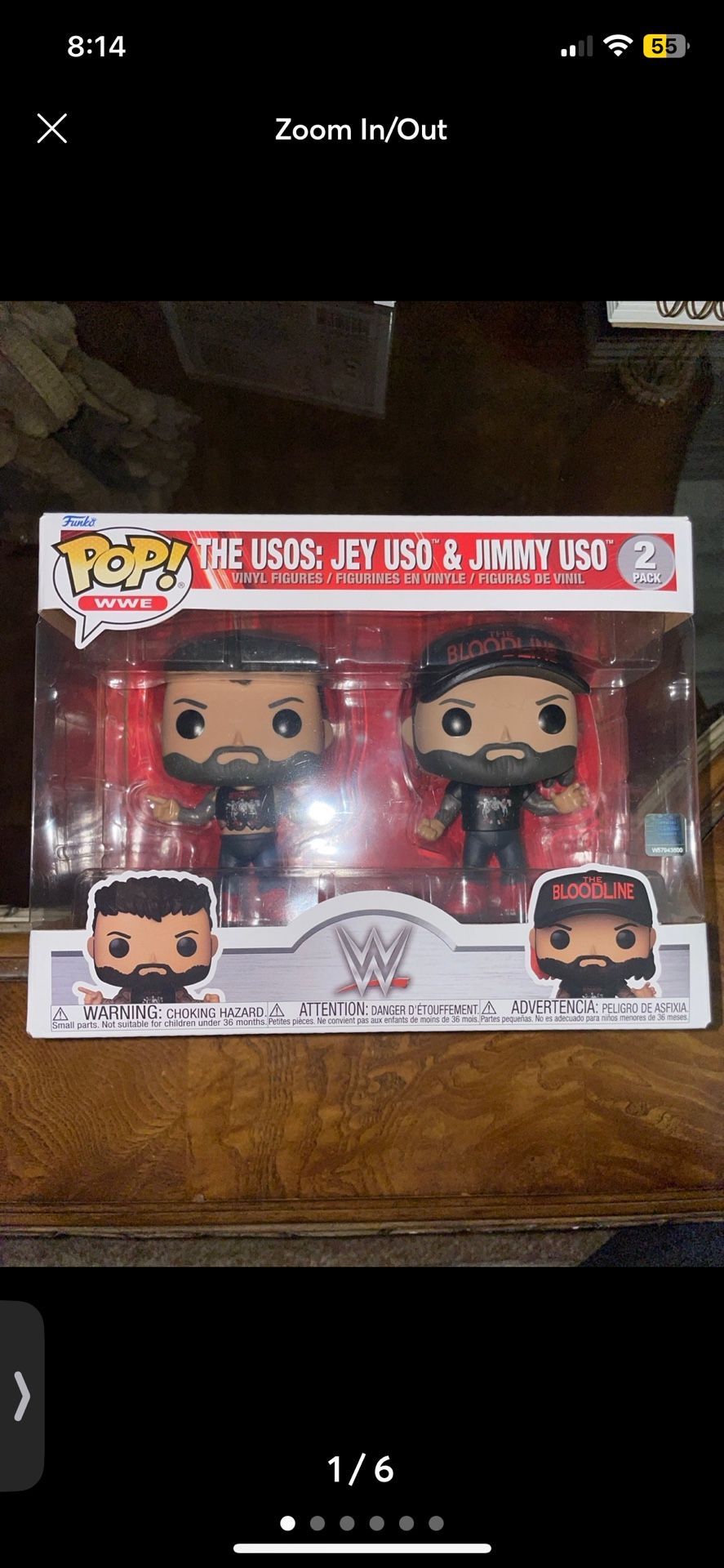 WWE Funko Pop - The Usos: Jey USO & Jimmy USO 2-Pack