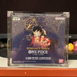 Romance Dawn Blue Bottom Box