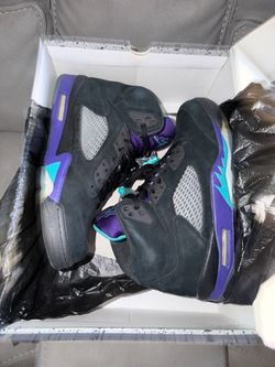 Air Jordan 5 Black Grape