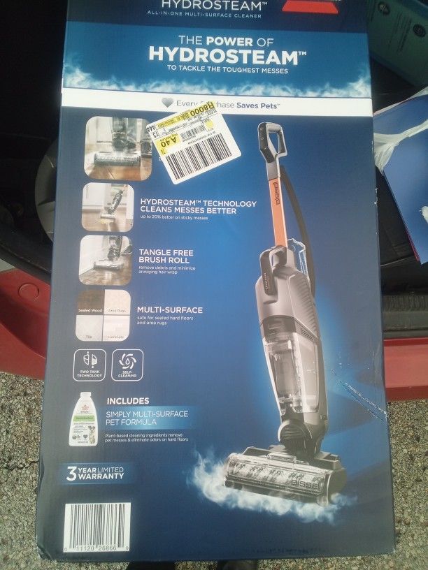 Bissell Cross Wave Hyprosteam