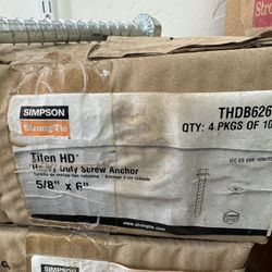 Simpson Strong Tie Titan HD 5/8” x 6” Bolt