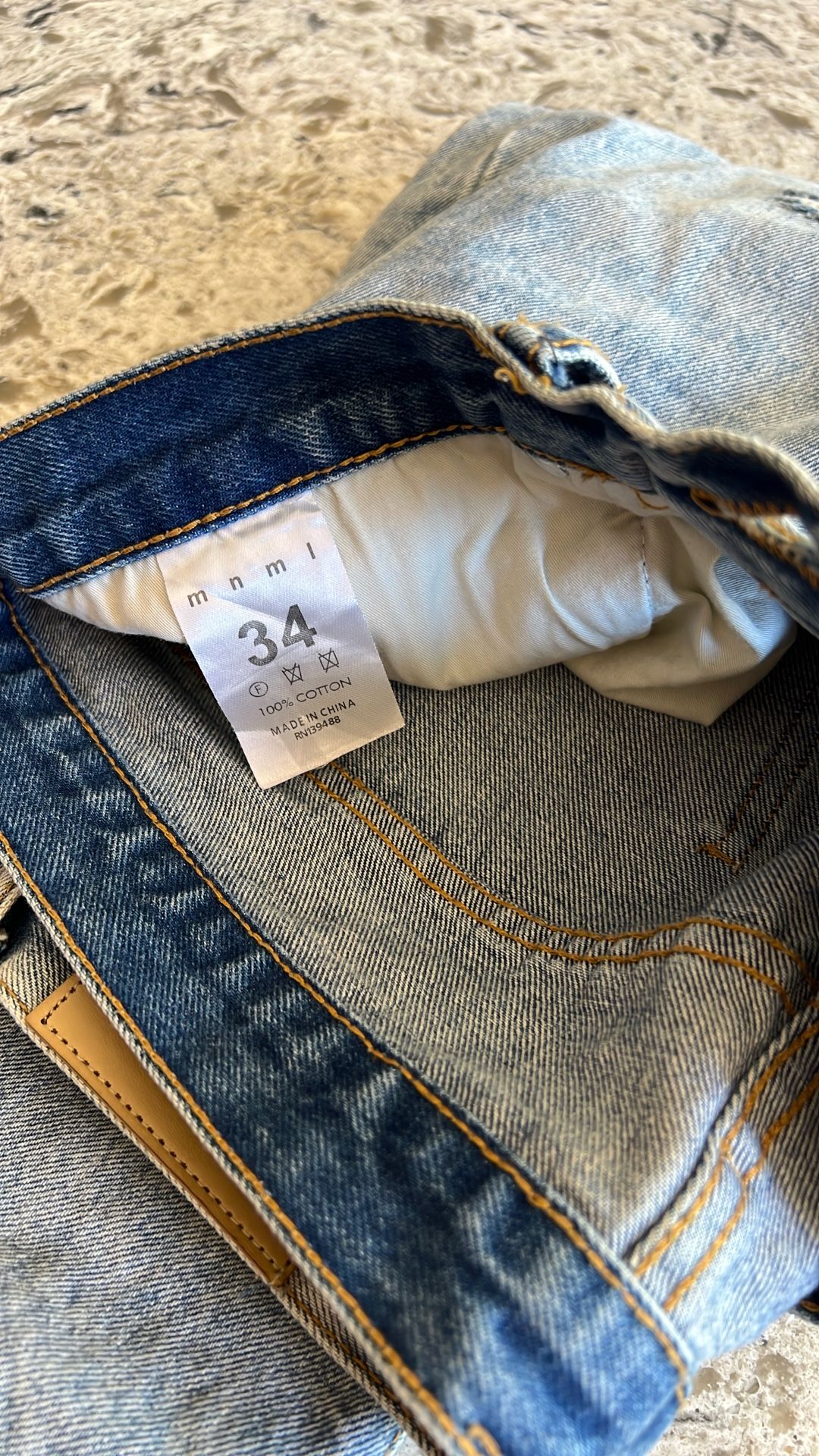MNML Men’s Jeans Size 34 By 30