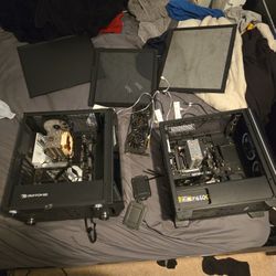 2 Prebuilt Gaming Computers For Parts
