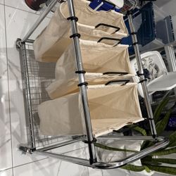 Laundry Sorter 3 Section