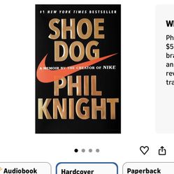 New Shoe Dog by Phil Knight, Hardcover 