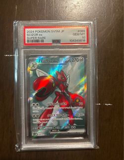 PSA 10 Scizor ex Super Rare Pokemon Card Japanese