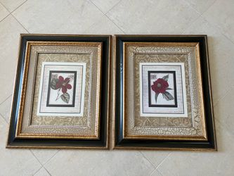 Vintage Bombay framed prints set