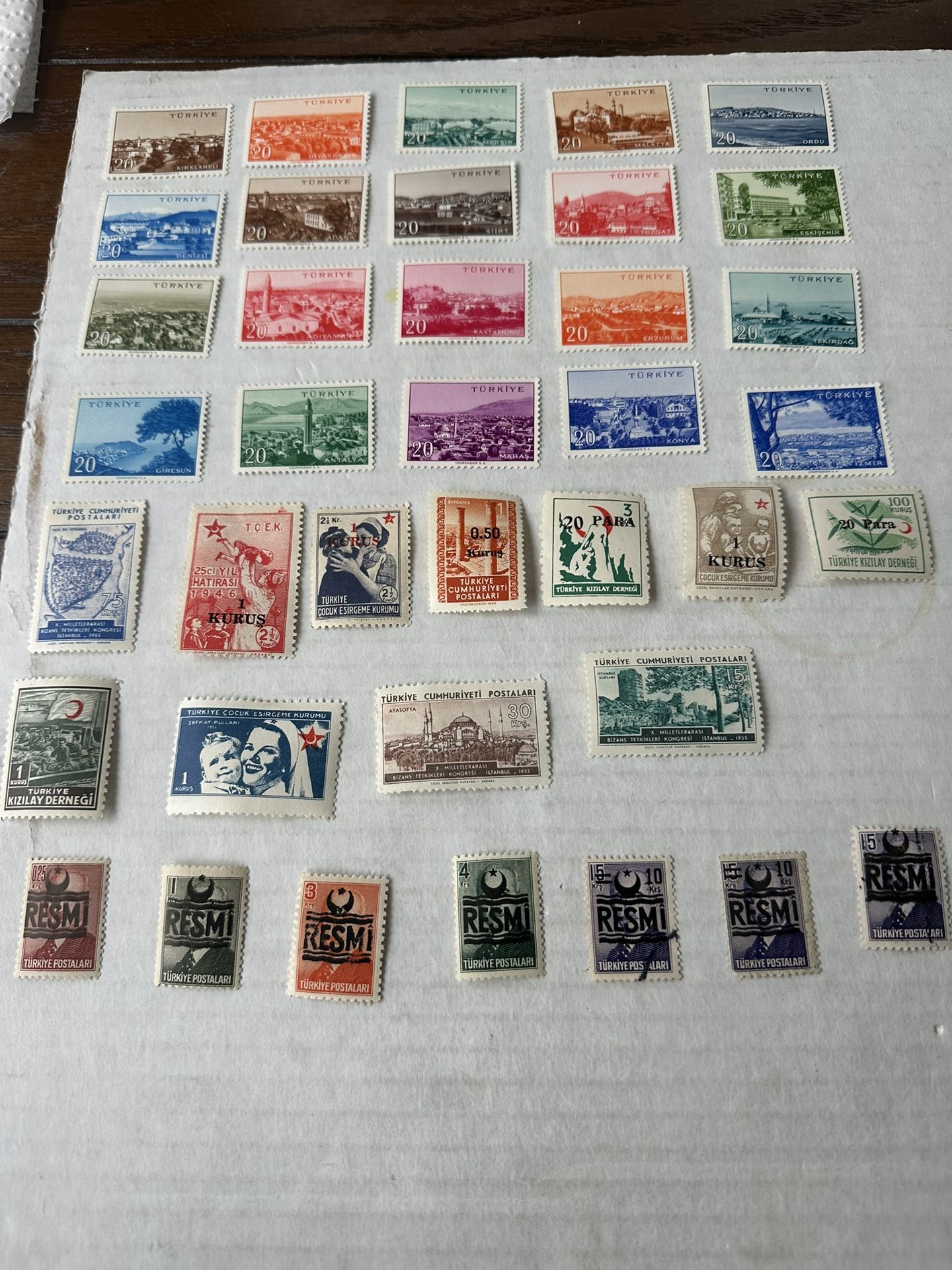 Turkey Stamp Group