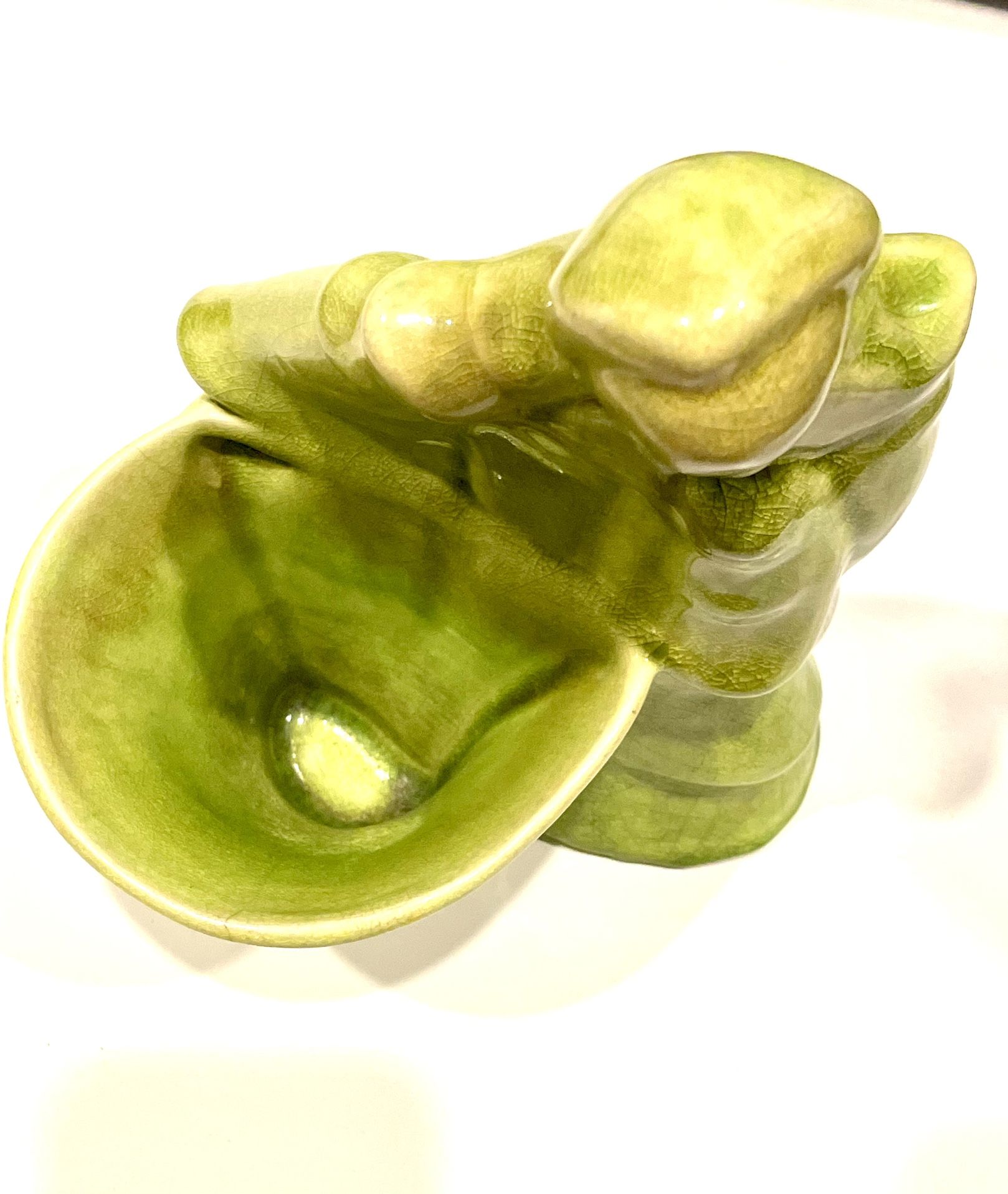 Antique Planter Figurine