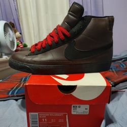 Nike Blazer High Brown Size 9