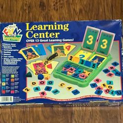 Learning Center Have Fun with Learning Educational Game Set