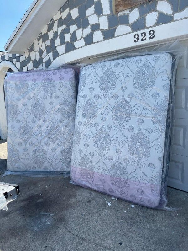 Mattresses: twin, full , queen regular , Colchon Nuevo Colchones plush or pillow top available cama bed mattress Home & Garden