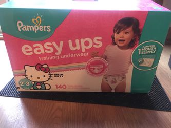 Easy ups training pampers 2T-3T girls brand new