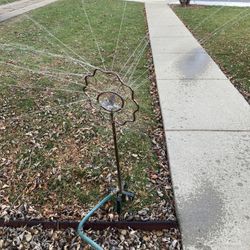 Copper Lawn Sprinkler 