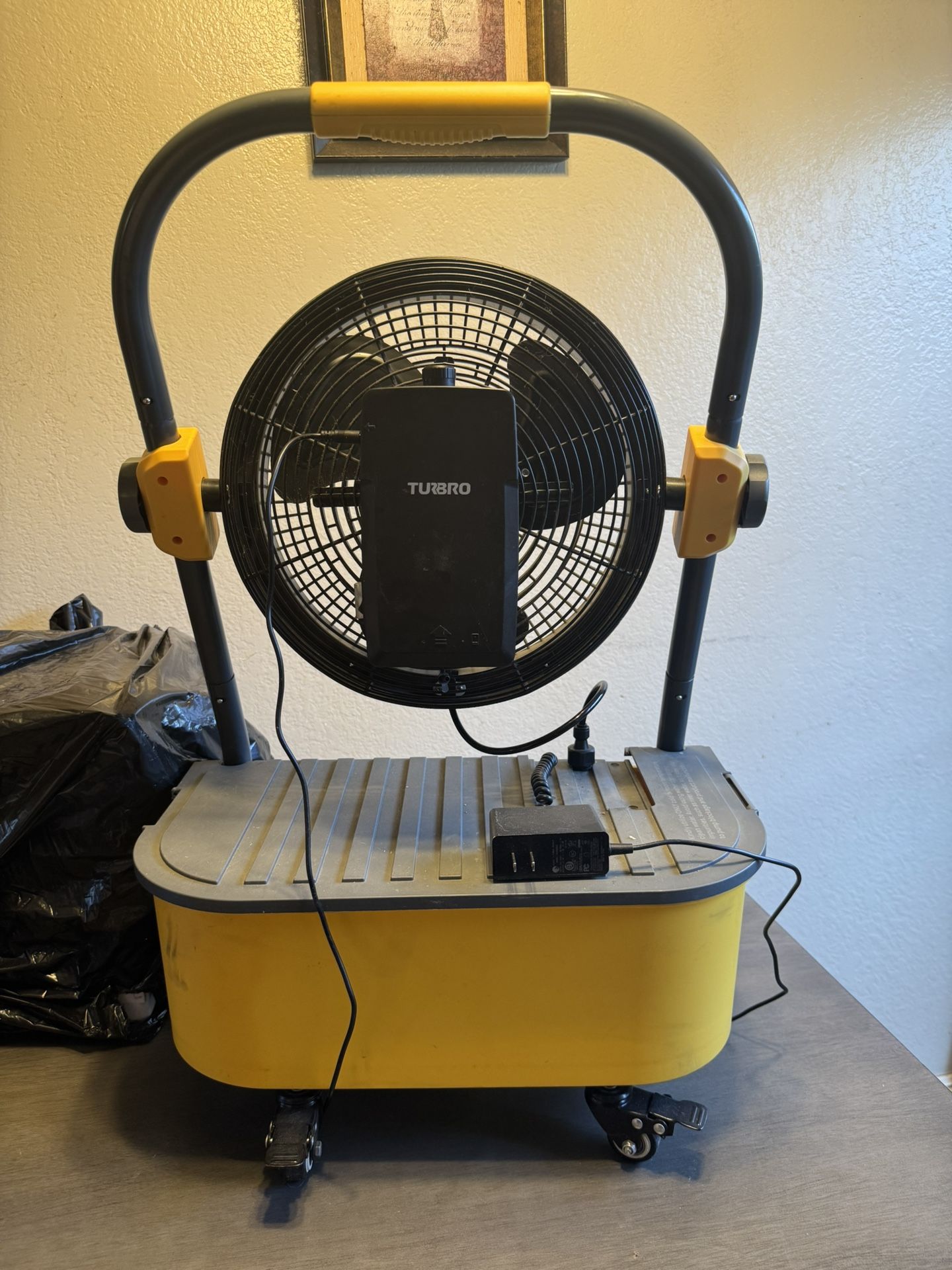 Turbro Cordless Misting Fan