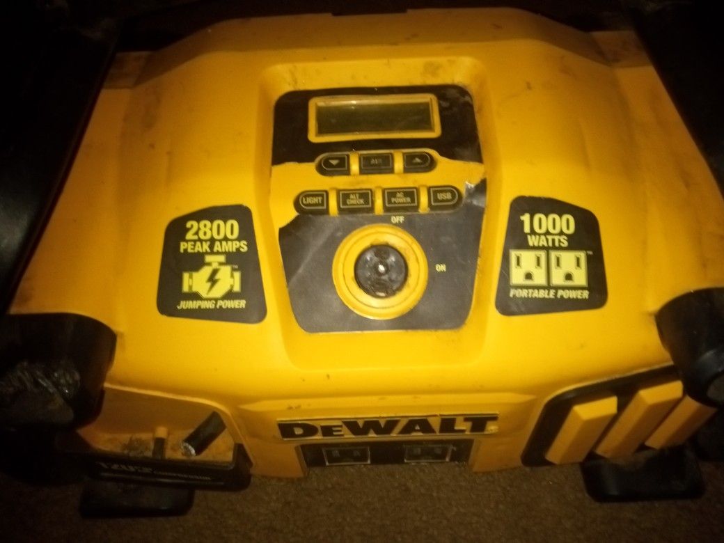 DeWalt Portable Power /Jumping Power $50 Obo
