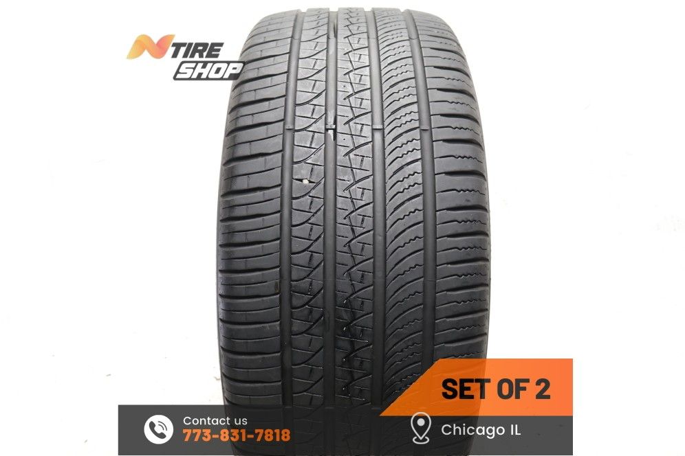 Set of 2 Used  8/32    265/35R22  102Y  Pirelli  Scorpion Zero TO Elect PNCS