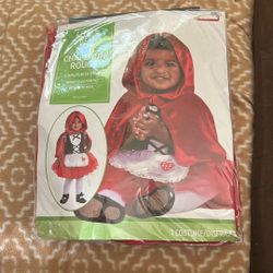 12-24 Month Little Red Riding Good Costume