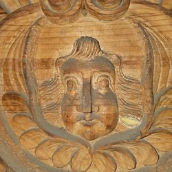 Engraved  Wood Decor 